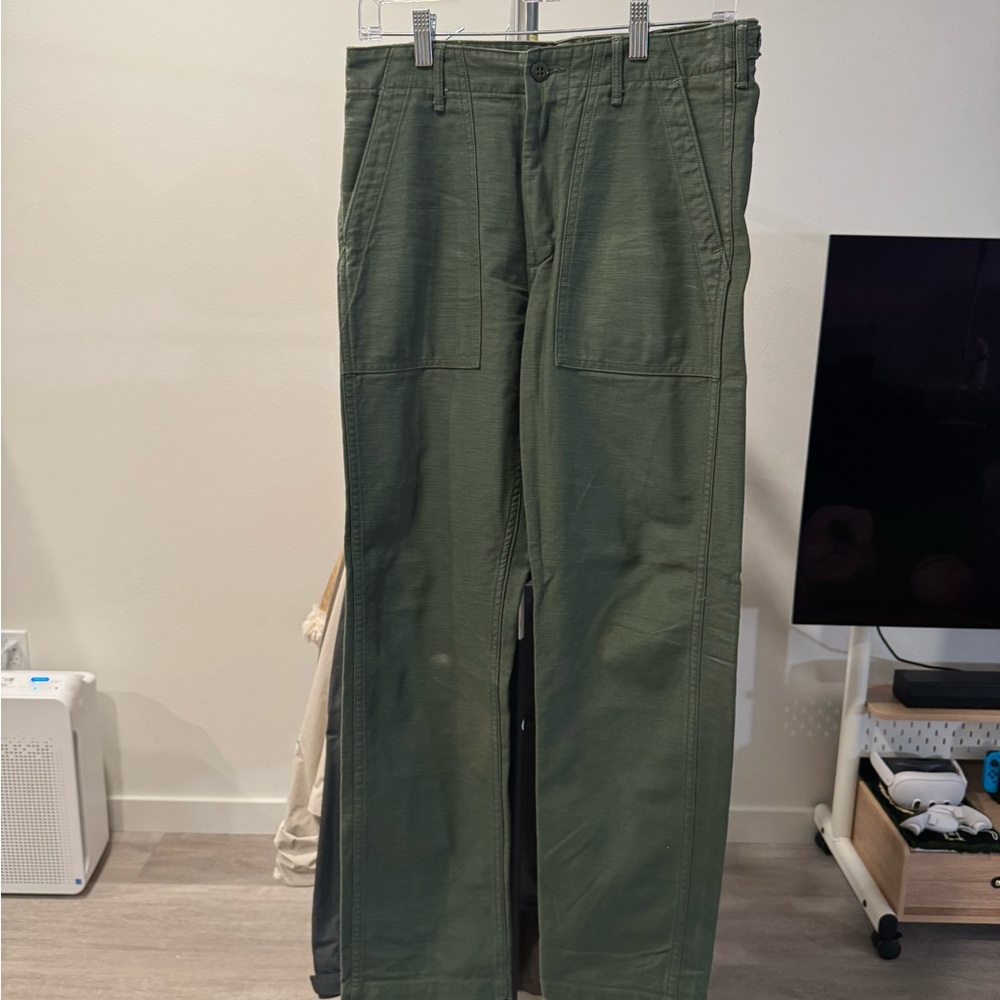 OrSlow Olive Green Chinos